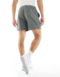4505 Icon 5 Inch Training Shorts With Quick Dry In Black And Grey