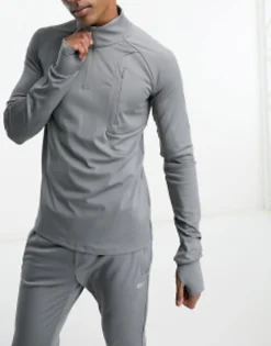 4505 Icon Muscle Fit Training Sweatshirt With 1/4 Zip