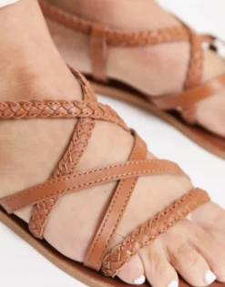 Accessorize Plaited Strappy Sandal In