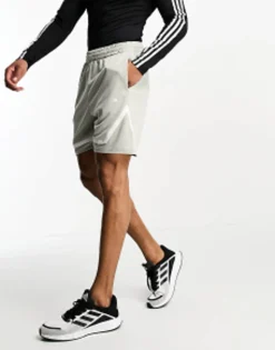 Adidas Basketball Pro Block Shorts In