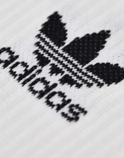 Adidas Originals 3 Pack Mid Cut Socks In