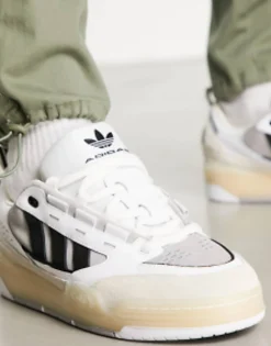 Adidas Originals Adi2000 Trainers In And Grey
