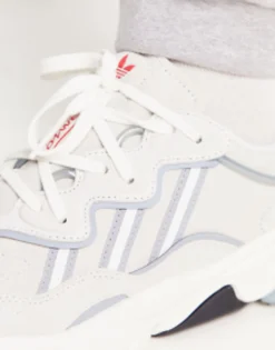 Adidas Originals Ozweego Trainers In And Blue