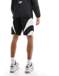 Adidas Originals Rekive Logo Shorts In