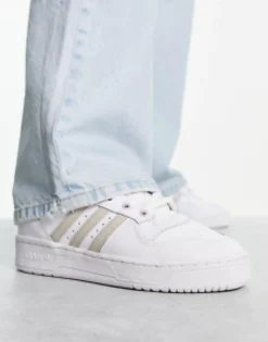 Adidas Originals Rivalry Low Trainers In And Beige