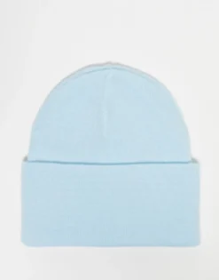 Adidas Originals Trefoil Beanie In Blue