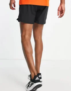 Adidas Running Run It Logo Shorts In