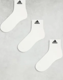 Adidas Sportswear 3 Pack Ankle Socks In