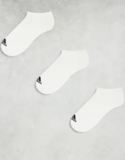 Adidas Sportswear 3 Pack Trainer Socks In