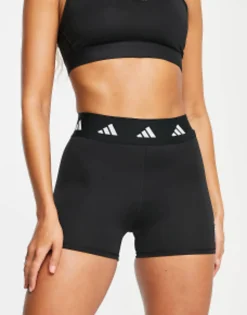 Adidas Training Techfit Legging Shorts In