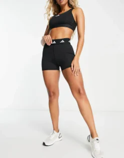 Adidas Training Techfit Legging Shorts In