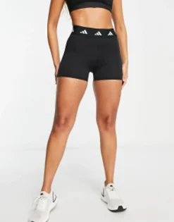 Adidas Training Techfit Legging Shorts In