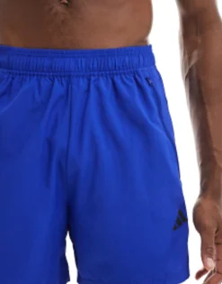 Adidas Training Train Essentials 7 Inch Woven Shorts In Blue