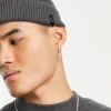 Adpt Ribbed Fisherman Beanie In Dark Grey
