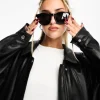 Aj Morgan Retro Round Sunglasses In