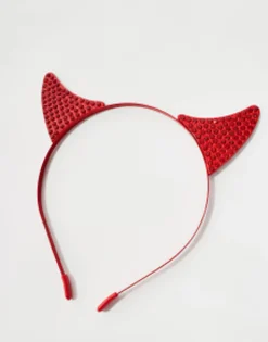 Ann Summers Halloween Diamante Devil Horn Headband In