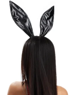 Ann Summers Vinyl Bunny Ears Headband In
