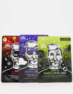 Barber Pro Skincare Trio - Face & Eye Mask