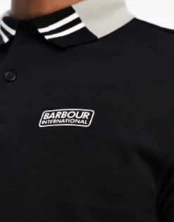 Barbour International Lydden Short Sleeve Polo Shirt In