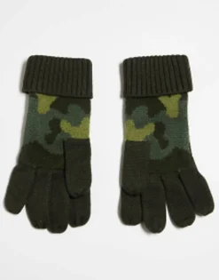 Barbour X Exclusive Unisex Knitted Gloves In