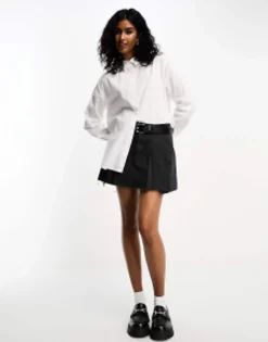 Bershka Oversized Shirt In