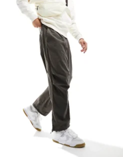 Bershka Parachute Trouser In Excluisve To Asos