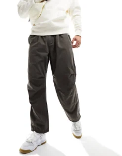 Bershka Parachute Trouser In Excluisve To Asos