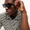 Bershka Thick Frame Square Sunglasses In