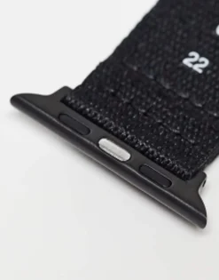 Boss Men'S Silicone Logo Apple Watch Strap In