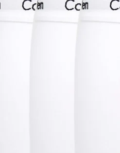Calvin Klein Cotton Stretch 3 Pack Low Rise Trunks In