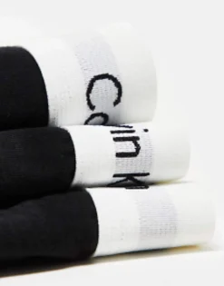 Calvin Klein Cotton Stretch 3 Pack Trunks In