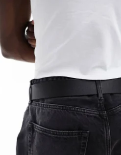 Calvin Klein Jeans Classic Reversible Leather Belt In
