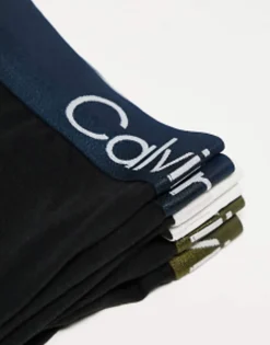 Calvin Klein 3-Pack Boxer Brief With Coloured Waistband In