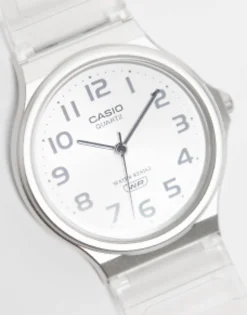 Casio Mq24S Skeleton Series Silicone Watch In