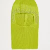 Collusion Knitted Balaclava With Diamante Hot Fix In Lime Green
