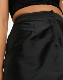 Collusion Sporty Maxi Skirt With Fishtail Detail In