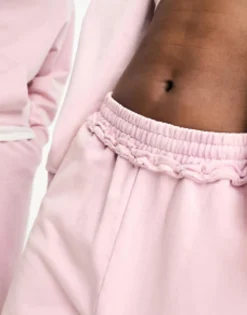 Collusion Studios Unisex Joggers In Pink