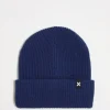Collusion Unisex Beanie In Navy Blue