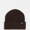 Collusion Unisex Beanie In Chocolate
