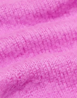 Collusion Unisex Fluffy Knit Logo Scarf In