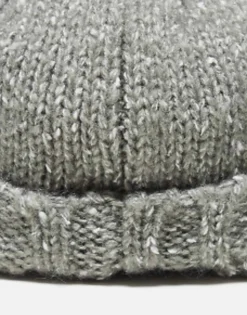 Collusion Unisex Knitted Cap With Tassels In