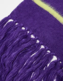 Collusion Unisex Oversized Stripe Scarf In