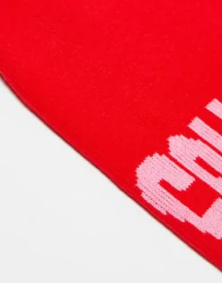 Collusion Unisex Skater Beanie With Logo Knit In