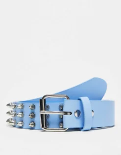 Collusion Unisex Studded Belt In