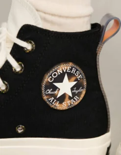 Converse Chuck Taylor All Star Lift In With Animal Print Detailing