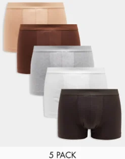 Design 5 Pack Trunks In Multiple Colours
