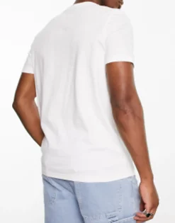 Design 3 Pack T-Shirt With Crew Neck In White, Grey Marl And Black
