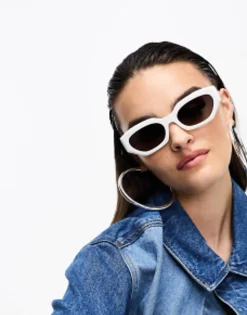 Design Angular Frame Sunglasses In