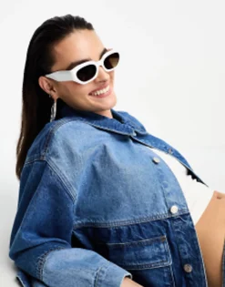 Design Angular Frame Sunglasses In