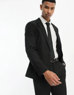 Design Black Skinny Suit